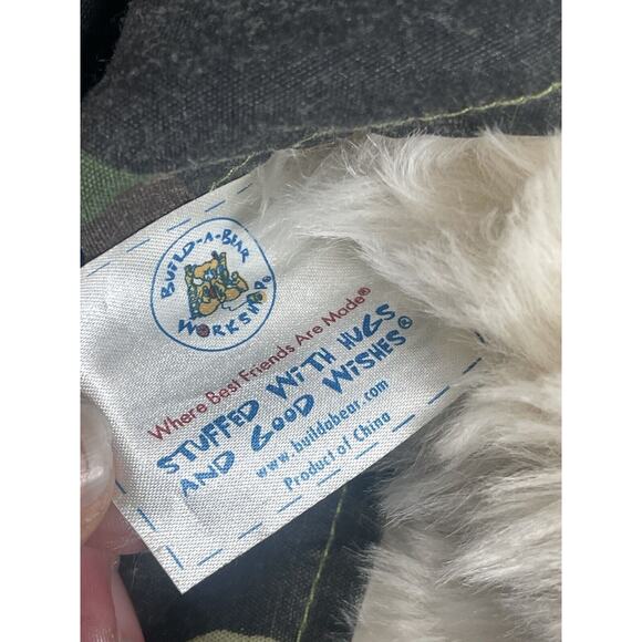 Build A Bear Military Camo Army Soldier Outfit Shirt Pants Boots - Picture 5 of 5